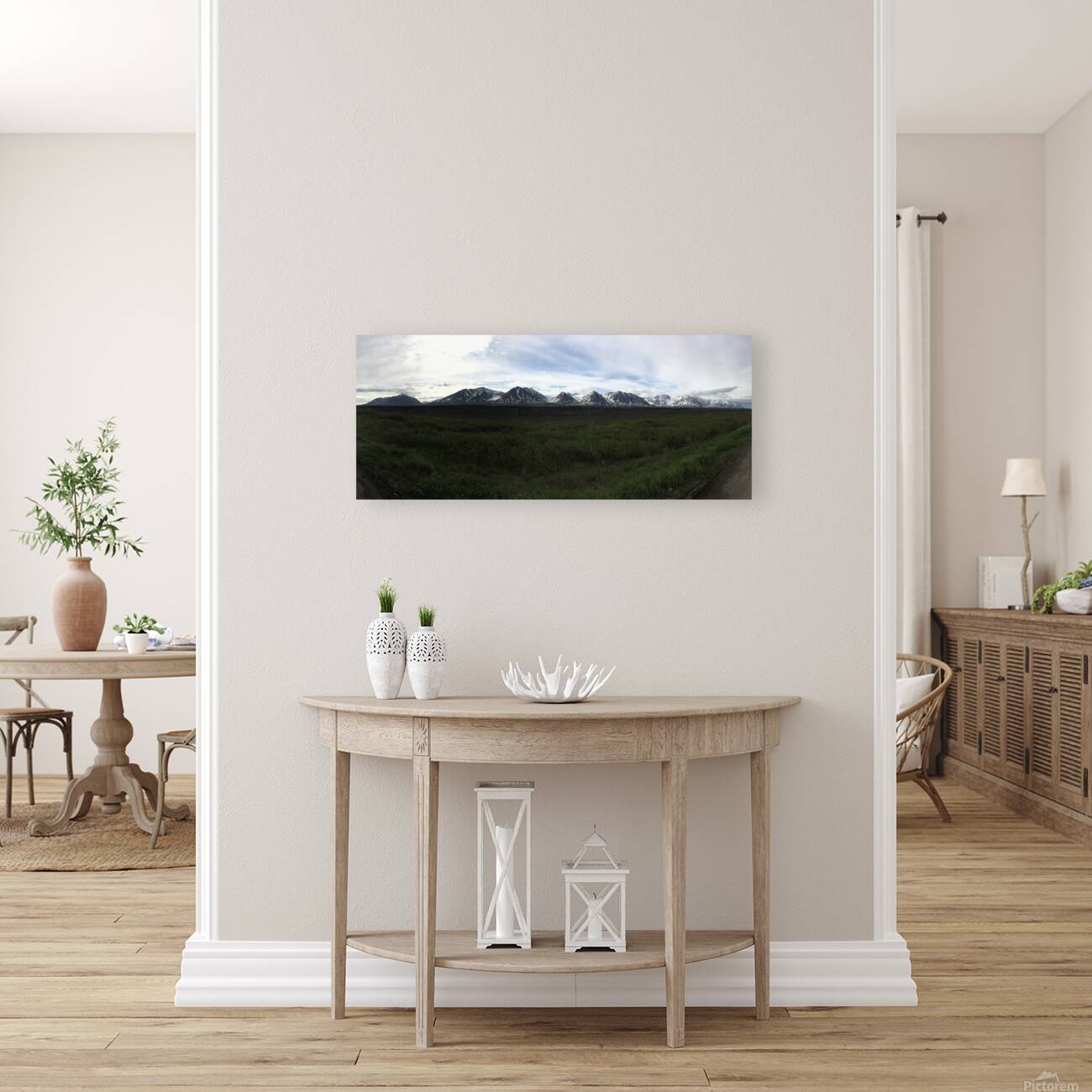 Mountains March Reproduction