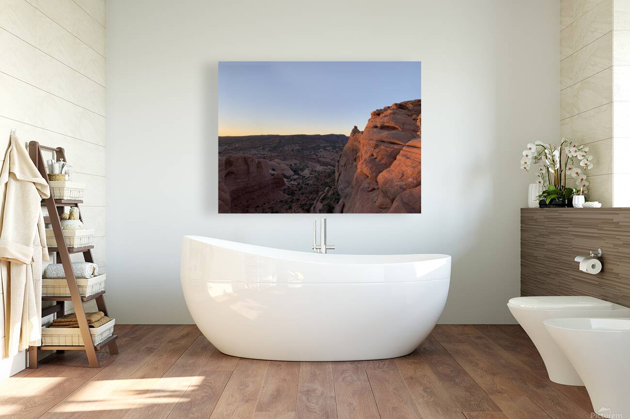 Rocks Aflame Reproduction