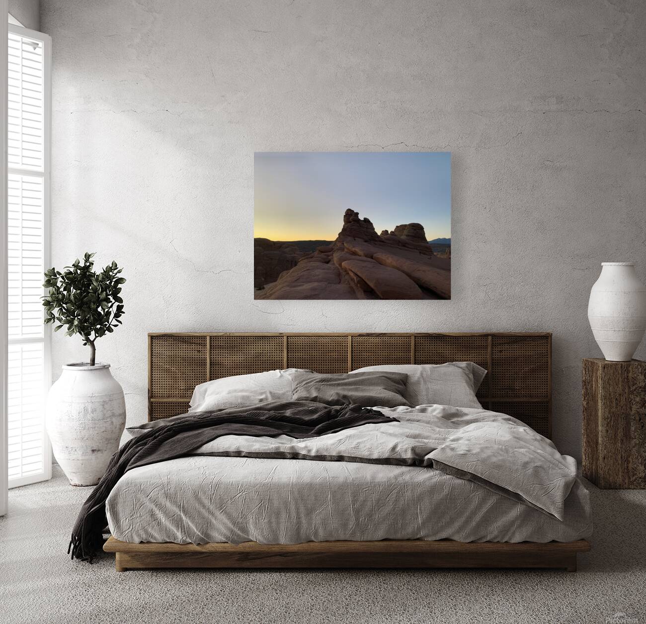 Predawn Rocks Reproduction