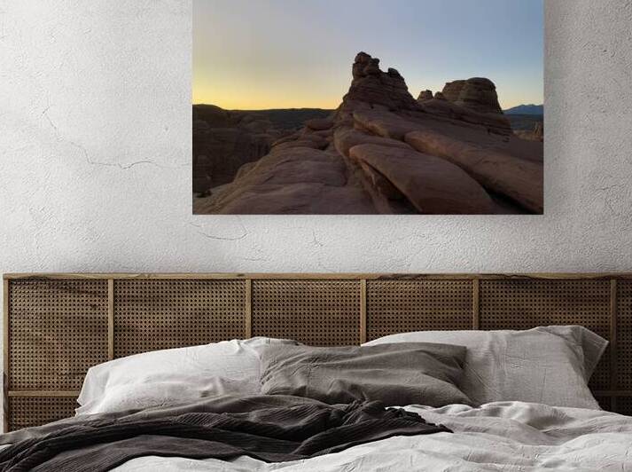 Predawn Rocks by Lloyd Earickson