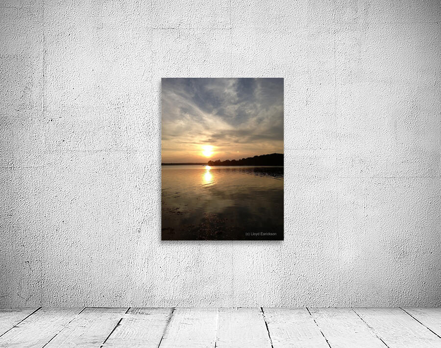 Sunset on the Lake Wall Preview