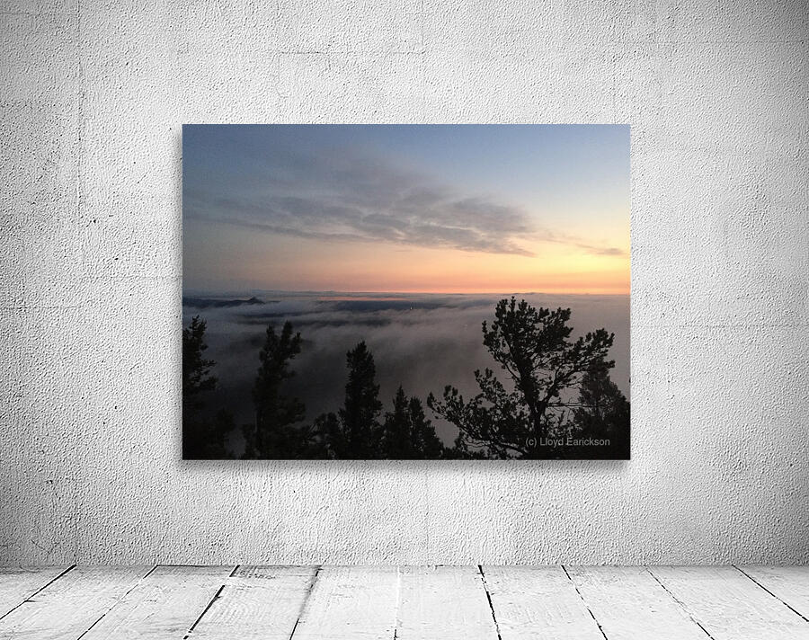 Predawn Clouds Wall Preview
