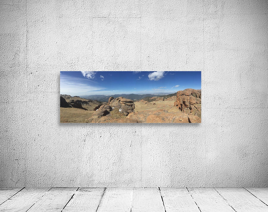 Mountaintop Panorama Wall Preview