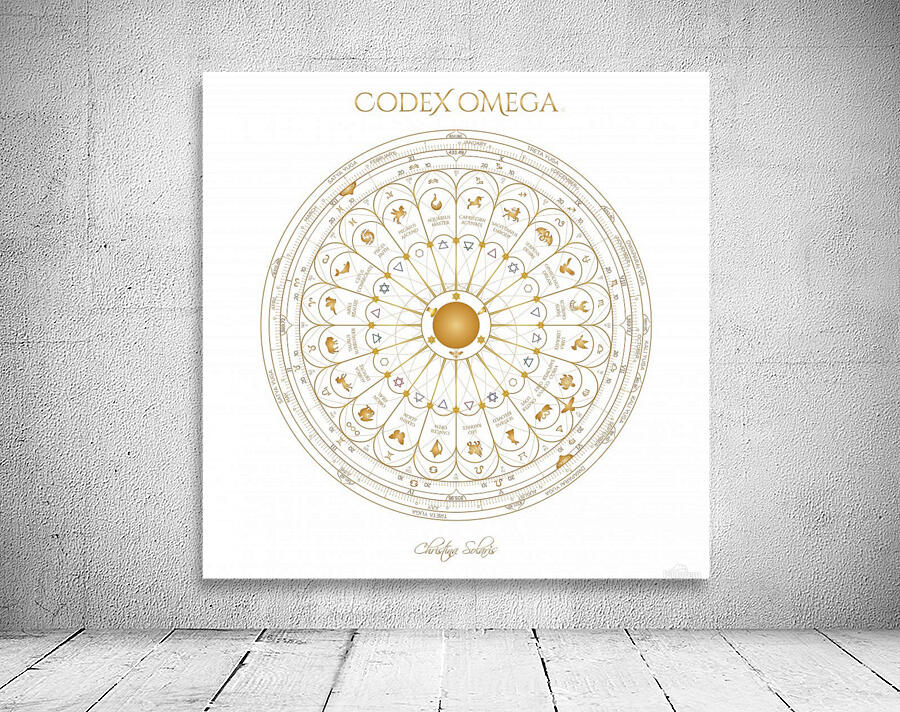 OMEGA CODEX 24 INCH WHITE POSTER Wall Preview