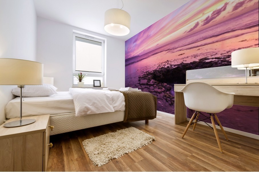 The Elevator Shaft Oahu Mural print