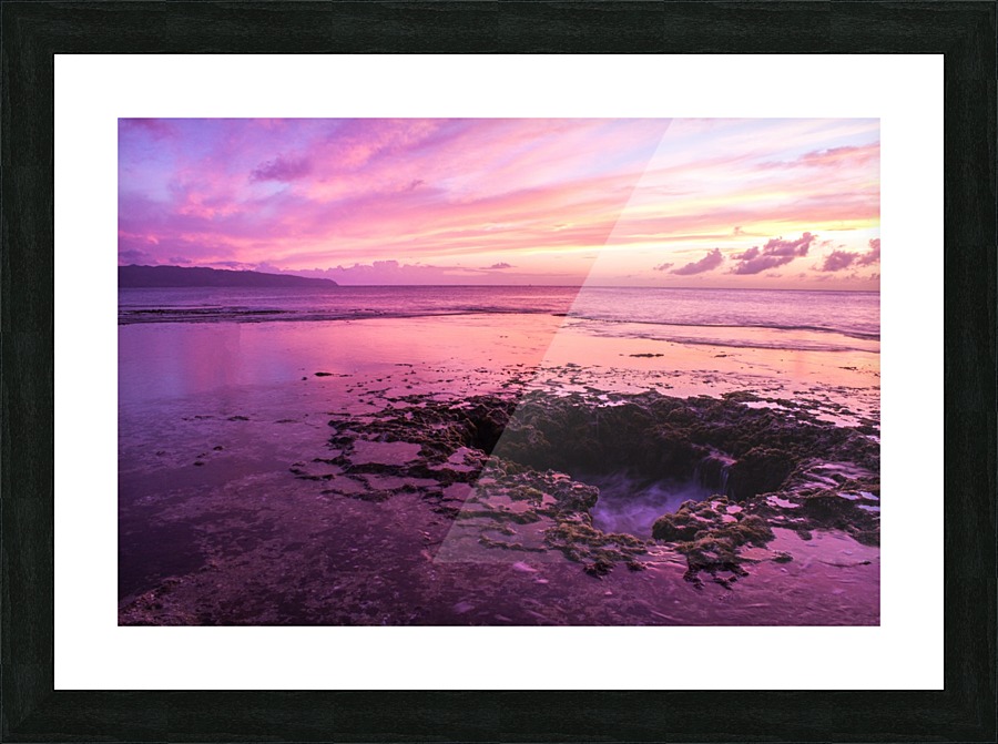 The Elevator Shaft Oahu Picture Frame print