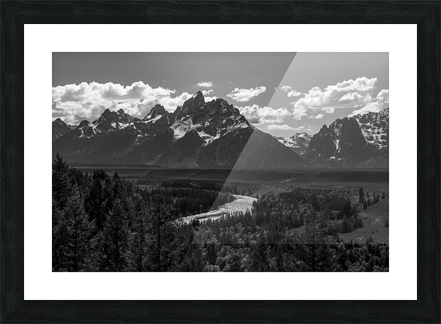 Ansel Adams Remake Picture Frame print