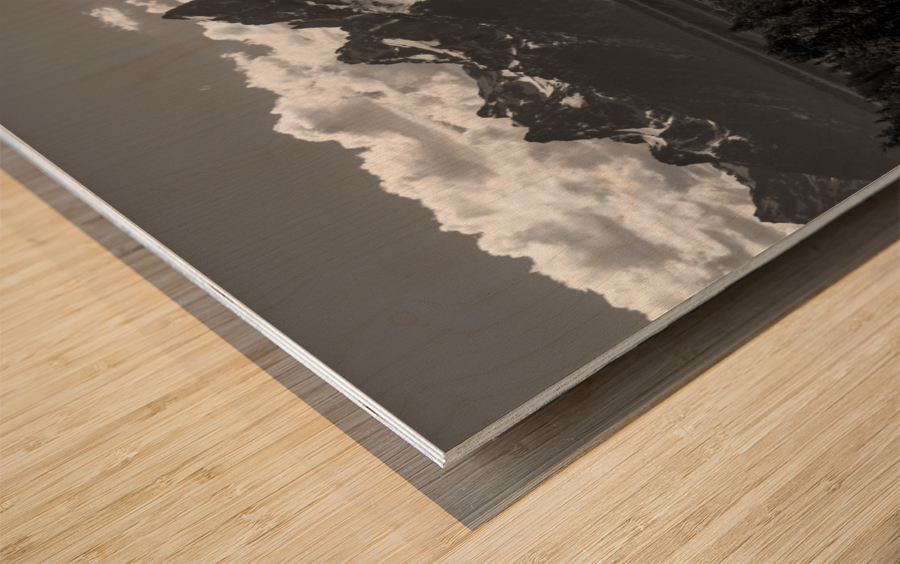 Ansel Adams Remake Wood print