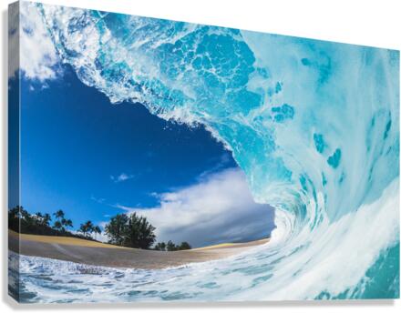 Keikis Shorebreak Canvas Print