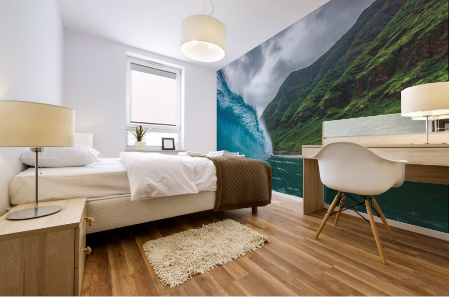  Hawaii Wave  Mural print