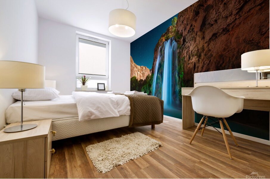 Havasu Falls Mural print