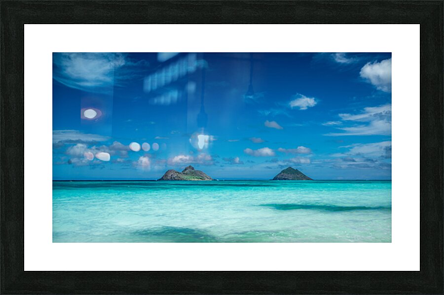 Lanakai Blue  Picture Frame print