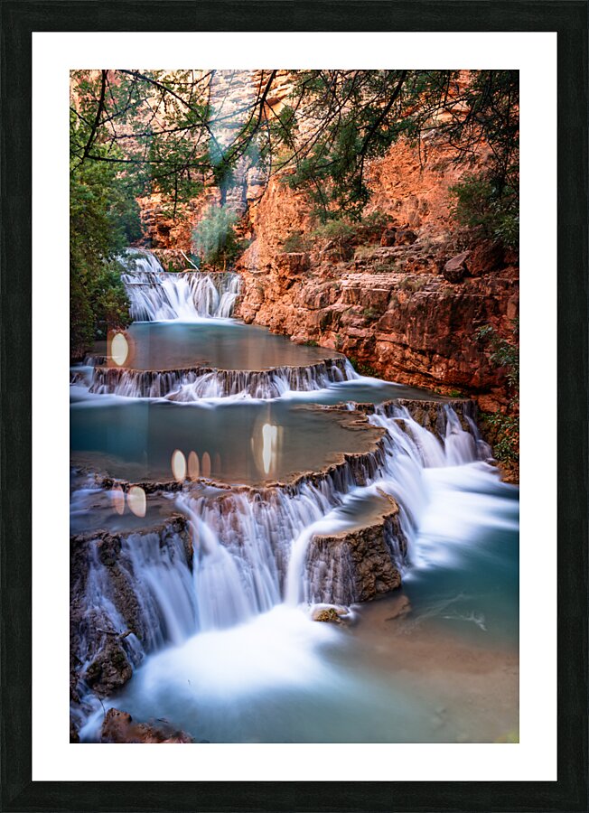 Beaver Creek Falls Picture Frame print