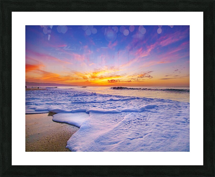 HawaiiSunset Picture Frame print