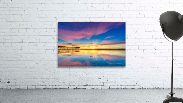 crystalclearpierSunset Wall Preview
