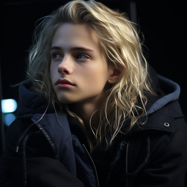 A close up portrait of a very attractive 18 yea e Digital Download