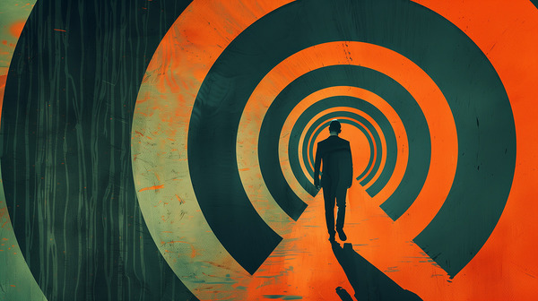 A minimal and weird design with a color scheme  7 Digital Download