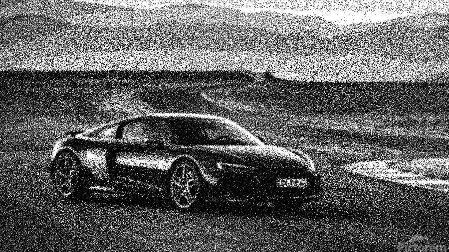Poster Su Tela Audi R8 30x45 Cm - Stampa Decorativa Moderna Per Parete - Auto Sportiva - 3