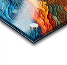 a mesmerizing landscape textured three dimensio d Acrylic print