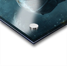 A minimalist studio shot capturing the vulnerab 7 Acrylic print