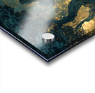 A mystical forest bathed in the soft glow of mo d Acrylic print