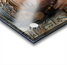 a painting with watercolors soft pastels and wo b Acrylic print