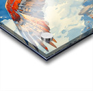 A stunning panorama of a pair of Philippine eag 6 Acrylic print