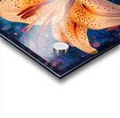 A vibrant lily flower in full bloom depicted wi 5 Acrylic print