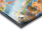 Aerial View of Multicolored autumn in wetlands  2 Acrylic print