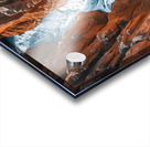 Aerial view of the earths canyon with a huge wa 9 Acrylic print