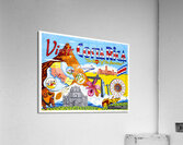 BARRENECHEA.  Visit Costa Rica The Heart of the A Acrylic Print