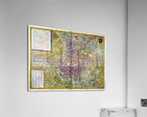 Ghent Belgium Braun  Hogenberg 1572 Acrylic Print