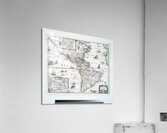 America nouiter delineata NYPL b15314132 434546.j Acrylic Print