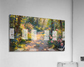 A Day in Giverny Capturing the Gardens Vibrant  a Acrylic Print