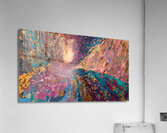 a mesmerizing landscape textured three dimensio 0 Acrylic Print