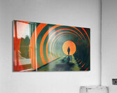 A minimal and weird design with a color scheme  9 1717455957.8697 Acrylic Print