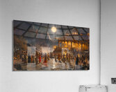 A Night of Revelry Illustrate a lively scene of 1 Acrylic Print