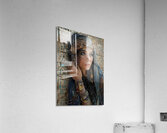 a painting with watercolors soft pastels and wo b Acrylic Print