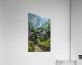 A remote village of foroglio switzerland breath 9 Acrylic Print