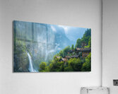 A remote village of Foroglio Switzerland breath f Acrylic Print