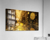 a stunning textured three dimensionally extrava e Acrylic Print