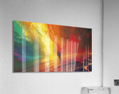 A surreal and quirky art piece with a color pal 3 Acrylic Print