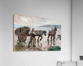 HAROLD HARVEY 1874 1941 SEAWEED GATHERERS ON NEWL Acrylic Print