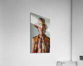 a young man in his early 20s blond hair blue ey a Acrylic Print