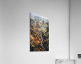 An aerial view of the majestic Icelandic landsc 4 Acrylic Print