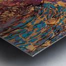 a mesmerizing landscape textured three dimensio 0 Metal print