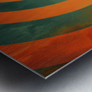 A minimal and weird design with a color scheme  9 1717455957.8697 Metal print