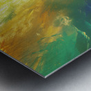 A surreal and quirky art piece with a color pal 3 Metal print