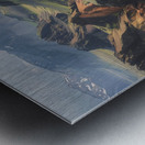 An aerial view of the majestic Icelandic landsc 4 Metal print