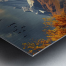 An Alaskas dreamlike Denali mountain scene with a Metal print